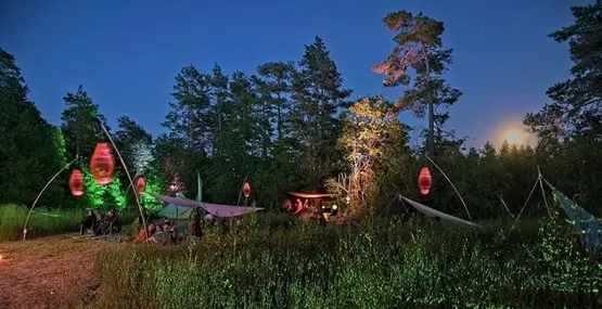 Vollmondstimmung beim open ear Ambient Festival